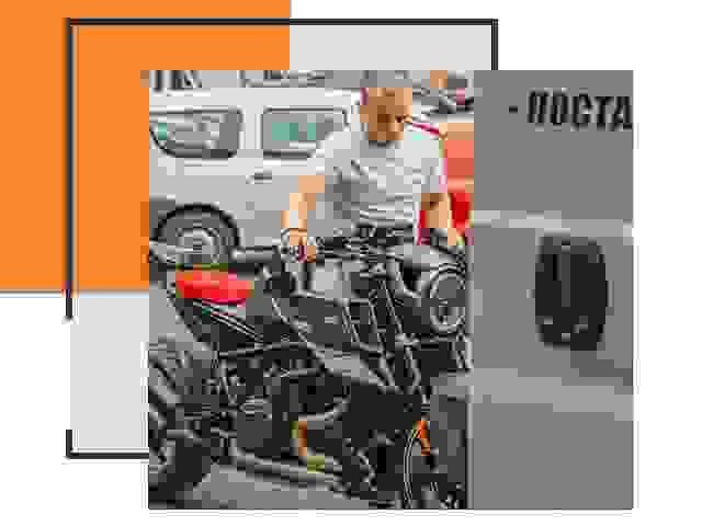 Перевозка мотоцикла по России - Услуги Перевозка-Прт