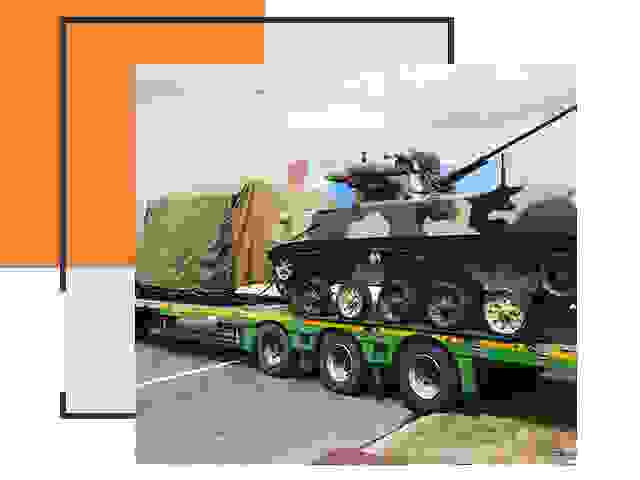 Перевозка военной техники в Партизанске
